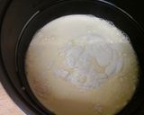 A picture of step 4 of Irmgards Lemon/orange & Coconut Icecream.