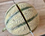 Une image de l'étape 1 de Melon au Jambon de Parme.