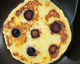 Foto del paso 5 de la receta: 🥞🫐Hotcakes de harina de coco, coco rallado y arándanos 🫐🥞Sin azúcar ni edulcorantes