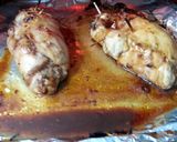 A picture of step 4 of Chicken Rasberry Royale.