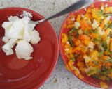 A picture of step 6 of My Little Veggie Bake 💜.