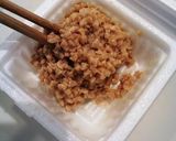 A picture of step 3 of Easy Warm Soba Noodles with Grated Daikon Radish, Nameko Mushrooms and Natto.