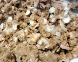 A picture of step 2 of Cherry Almond Crunch Muffins.