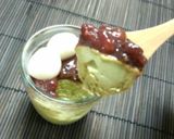 A picture of step 6 of Smooth Tofu Matcha Ice Cream.