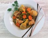 Foto del paso 3 de la receta Menestra de verduras y pollo