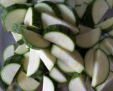 जुकिनी की सब्जी (zucchini ki sabzi recipe in Hindi) रेसिपी चरण 1 फोटो