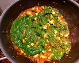 A picture of step 6 of Garlicky Spinach Mushroom.