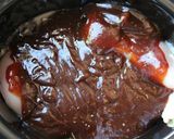A picture of step 3 of CrockPot BBQ Chicken.