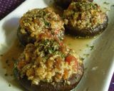 A picture of step 6 of "Magical Tomatoes" On Shiitake Mushrooms.