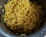 A picture of step 1 of Maggi Potato Omlette.