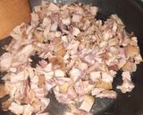 Tésztasaláta baconnel töltött pulykaszárnyból recept fázis 2 fotója