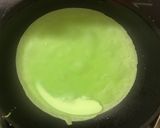 Foto langkah ke 4 dari resep Dadar gulung kelapa putih.