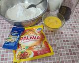 Foto langkah ke 1 dari resep Crepe Coklat & Keju.