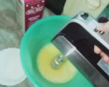 A picture of step 1 of Basic vanilla sponge.