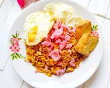Foto langkah ke 4 dari resep Mie Nasi Goreng.