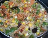 कॉर्न पुलाव (corn pulao recipe in Hindi) रेसिपी चरण 7 फोटो