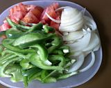 A picture of step 4 of Beef with Vegetables.