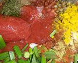 A picture of step 3 of Sig's Tomato and Lentil Soup.