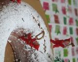 A picture of step 8 of Stollen Christmas Wreath - Made in a Bread Machine.