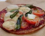 A picture of step 2 of Salami Pizza.