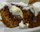 A picture of step 4 of Chocolate Surprise Cake.