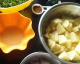 A picture of step 1 of Dilli Ki Aloo Chat.