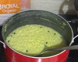 A picture of step 6 of Thinai Pongal: (Foxtail Millets).