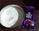 A picture of step 3 of Chocolate dosa.