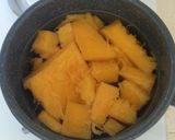 A picture of step 2 of Homemade pumpkin pie straight from the pumpkin!.