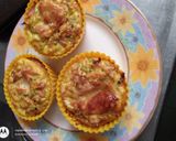 Foto del paso 5 de la receta: Muffins de zapallitos y zanahoria