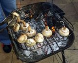 A picture of step 4 of Barbecued Mushrooms.