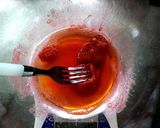A picture of step 1 of Milky Strawberry Cream Cheese.