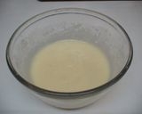 A picture of step 2 of Microwaved Custard Cream.