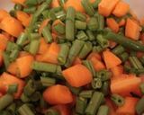 A picture of step 1 of Mixed Veggie Sabji (Stir Fried Veggies).