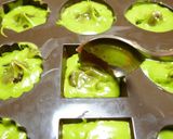 A picture of step 7 of Japanese Style Mini-Cupcakes with Matcha and Red Bean Paste.