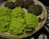 A picture of step 8 of Vibrant Green Creamy Zunda Edamame Mochi (Ohagi).