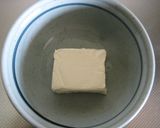 A picture of step 1 of Berry Jam Mini Cheesecakes.