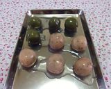 A picture of step 5 of Sakura Bean Paste Dumplings.
