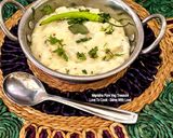 A picture of step 5 of Kanki Chokha Ni Ghensh - Gujarati Traditional Lost Recipe - Broken Rice Cooked in Sour Buttermilk.