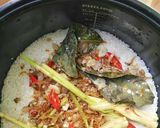 Foto langkah ke 5 dari resep Nasi Liwet Ricecooker.