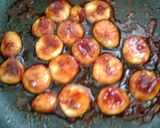 A picture of step 2 of Caramel Banana Tart.