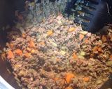 A picture of step 4 of Fettuccine Bolognese.