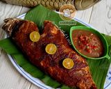Gambar langkah 7 resipi Ikan Kaci Bakar Berempah.