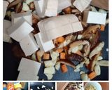 รูปขั้นตอนการทำที่ 1 ของ ผัดเต้าหู้เห็ดหอม