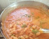 A picture of step 8 of Dhaba style Rajma masala kidney beans masala.