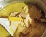 Foto langkah ke 3 dari resep Rebung Santan Mix Telur dan Ayam.