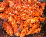A picture of step 3 of Sticky BBQ Crispy Chicken.