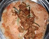 A picture of step 8 of Chicken showarma.