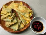 Bánh bột mì rán trứng
