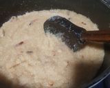 A picture of step 5 of Suji ka halwa.